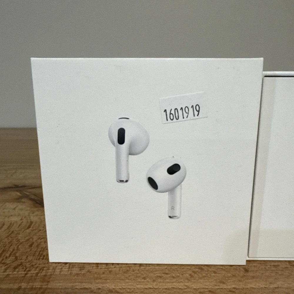 Apple AirPods 3rd Generation *BOX ONLY* For Replacement Or Storage White No Pods